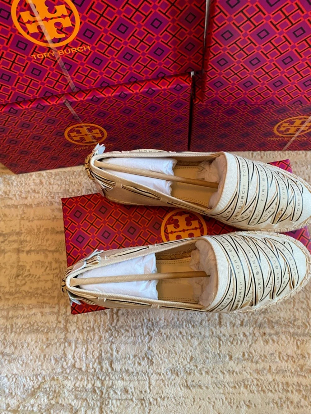 Tory Burch Tory Ribbon Espadrille